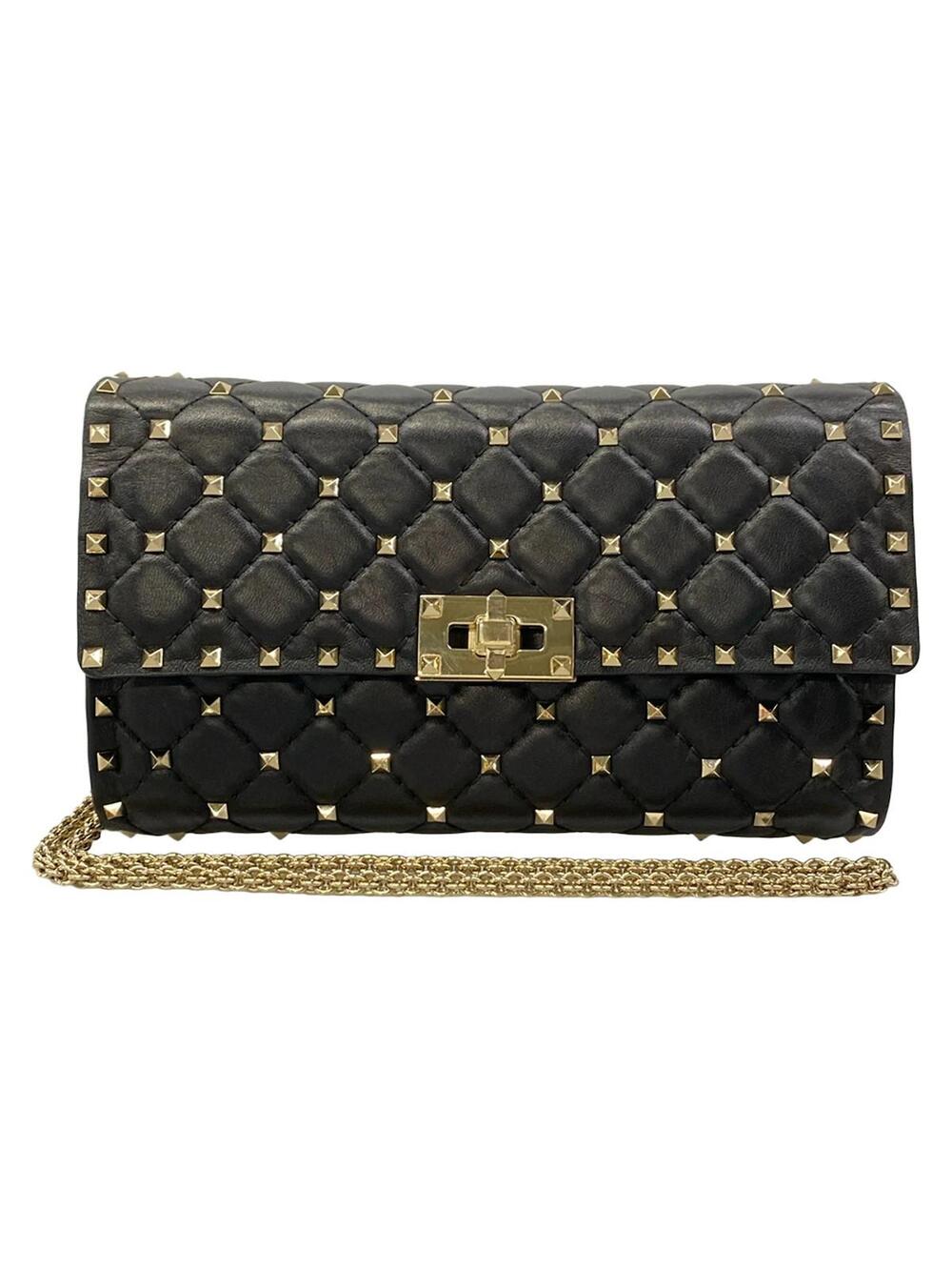 Valentinogaravani Black Leather #363673V81B